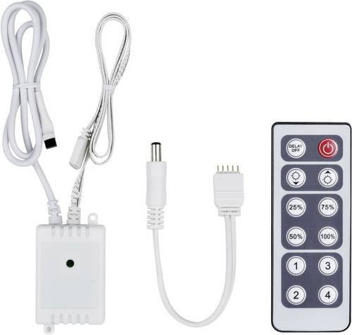 Paulmann MaxLED Dimm/Schalt Controller für LED mit Fernbedienung, Weiß, B: 3,5 cm x L: 2,2 cm, max. 144 W - Bild 1