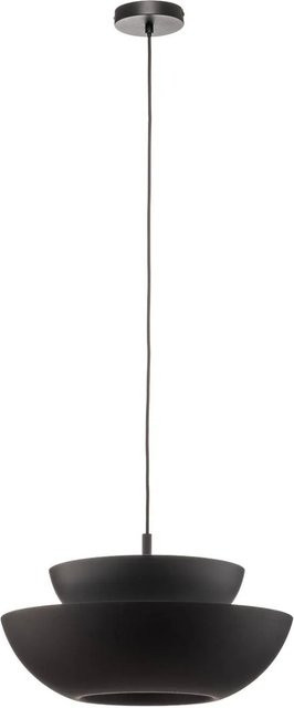 Lucande Pendelleuchte Kellina 9639771, moderne einflammige Deckenleuchte aus Metall in Schwarz, E27 - Bild 1
