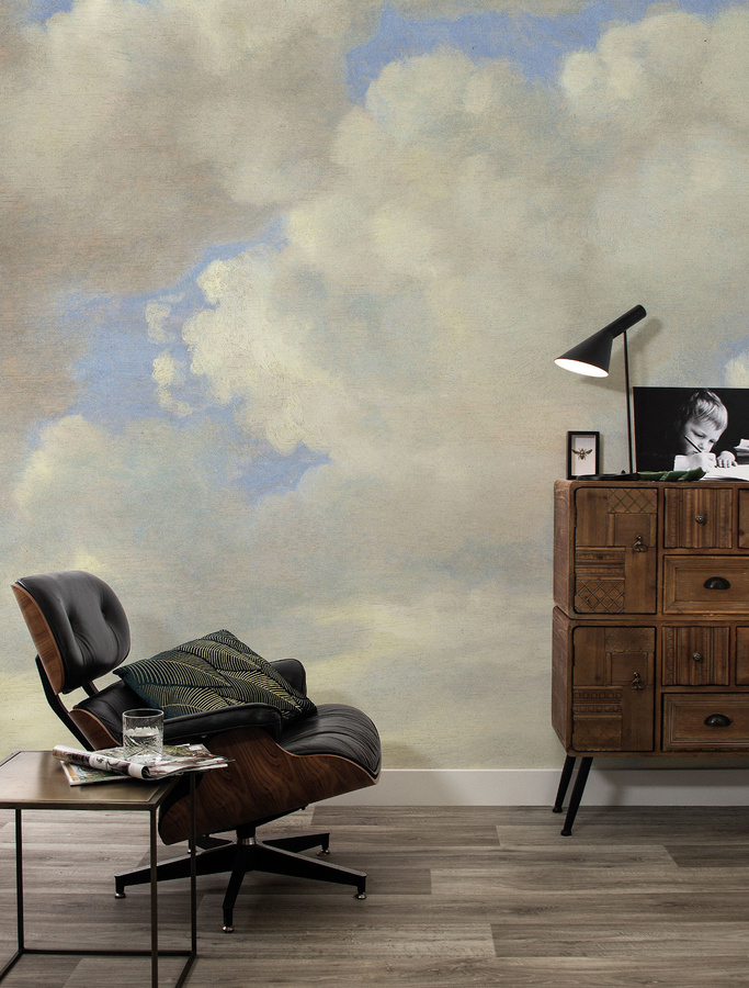 KEK Amsterdam Mural Golden Age Clouds Wandbild Multicolor Breite: 389,6 cm - Bild 1