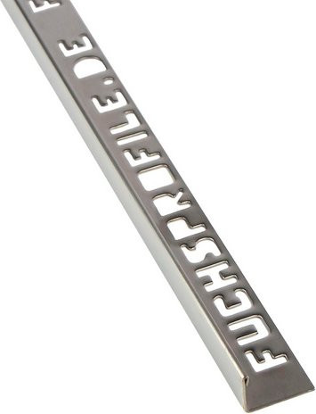 Fuchs Design Fliesenschiene aus Edelstahl in Silber, B: 2,4 cm, L: 250 cm - Bild 1