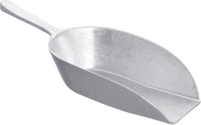 Schneider Mehl- und Gewürzschaufel aus Metall in Silber, 500 ml, Länge: 33,5 cm - Bild 1
