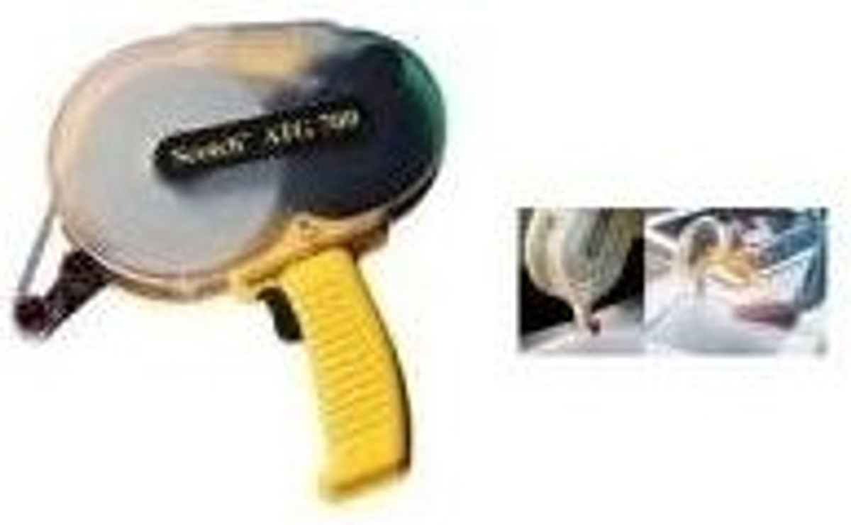 3M Scotch ATG 700 Klebeband-Abroller in Gelb zur Verarbeitung von ATG Transferklebstoff-Filmen mit einer maximalen Rollenbreite von 19mm - Bild 2