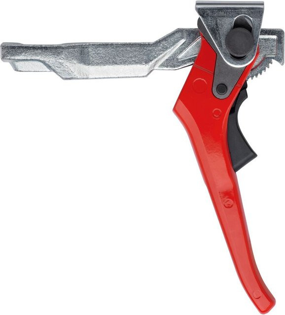 Bessey Gleitbügel komplett für Baugröße SLV mit Hebelgriff und 120 mm Ausladung in Rot - Bild 1