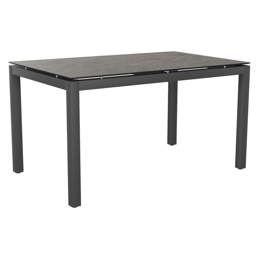 Stern Tischgestell Classic Aluminium in Graphit matt - Bild 1