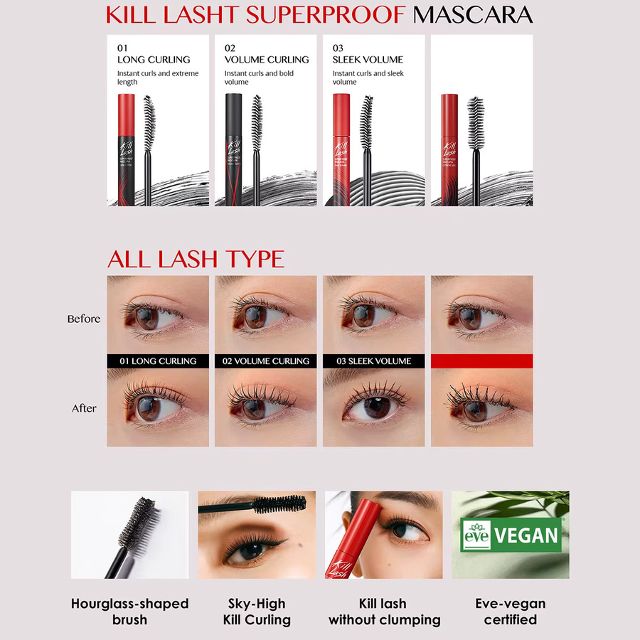 CLIO Kill Lash Superproof Mascara - Bild 2