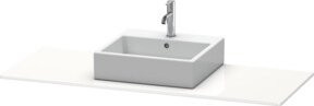 Duravit Konsole XSquare in Weiß, B/T/H: 140 x 55 x 1,6 cm - Bild 1