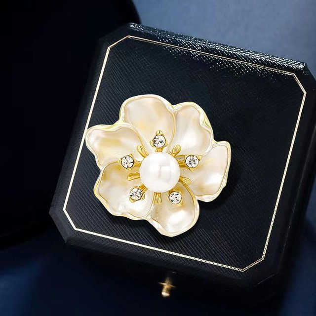 YIRAN Brosche Schmetterling, Kristall, Damen - Bild 1