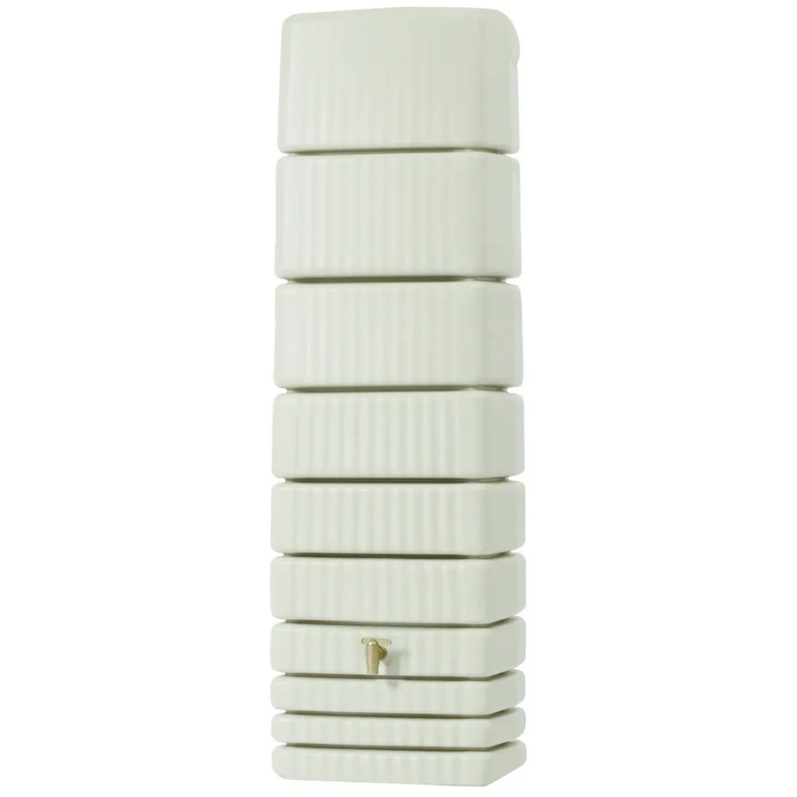 4rain Slim Wandtank aus Kunststoff in Sandbeige mit 650 l Fassungsvermögen - Bild 4