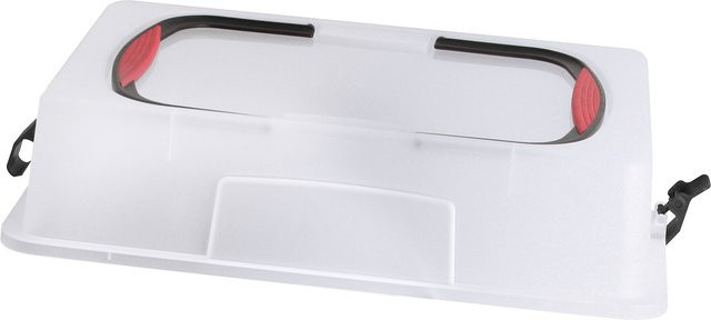 Zenker Ersatz Transporthaube für Springform, transparent, B/T/H: 43,5 x 30 x 10 cm - Bild 1