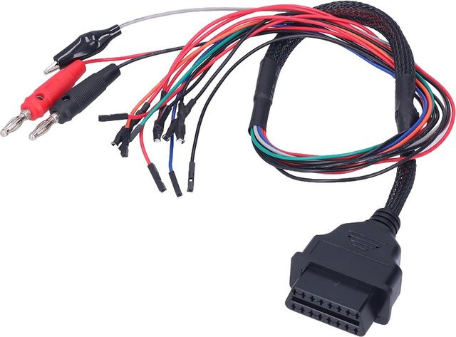 KaiSai Universelles Multiboot-Tricore-Kabel ECU-Bank-Pinout-Kabel für MPPS V18 und MPPS V21 in Schwarz und Multicolour - Bild 1