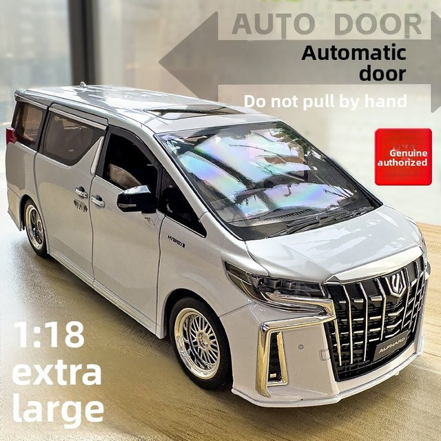 MAKEDA 2023 Alphard MPV, Modellauto, 1:18, Metall, mit Licht und Sound - Bild 1