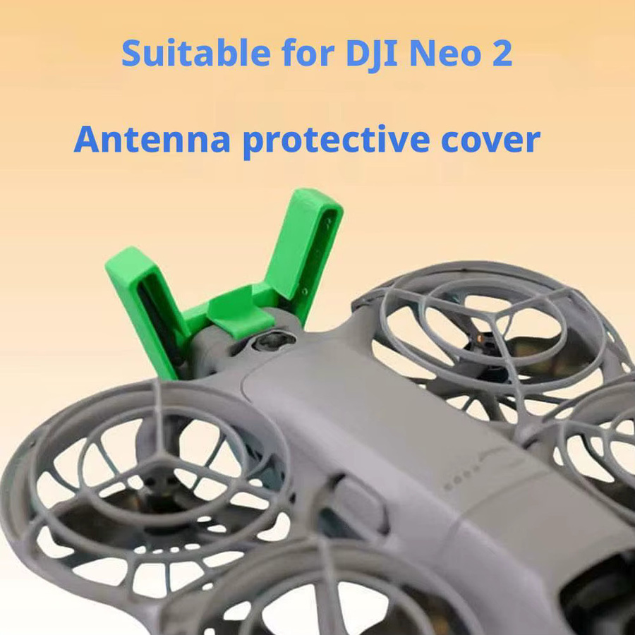 DJI Neo 2 Antennenschutz und Gimbal Antikollisionsschutz in Grün für sicheren Drohnenflug - Bild 4