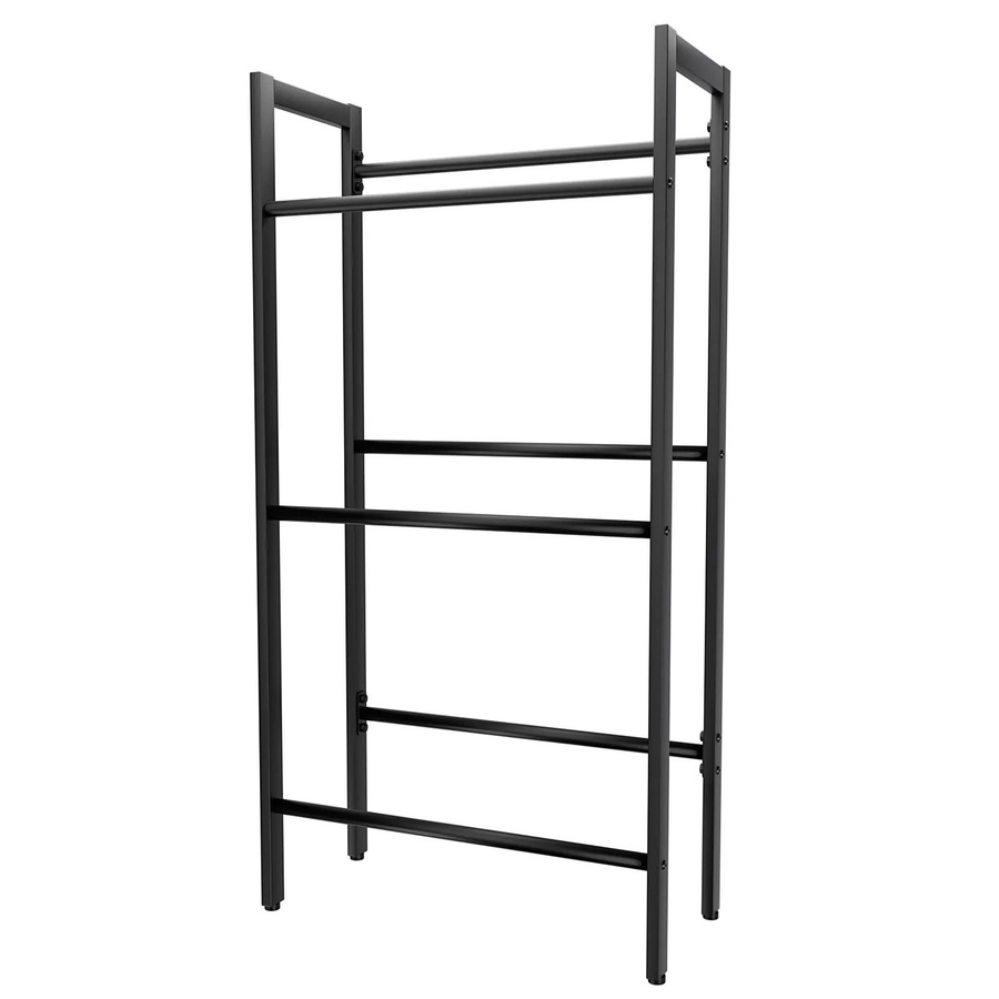 Tronitechnik Getränkekistenregal für 6 Kisten aus pulverbeschichtetem Metall in Schwarz, B/T/H: 71 x 32 x 140 cm - Bild 3
