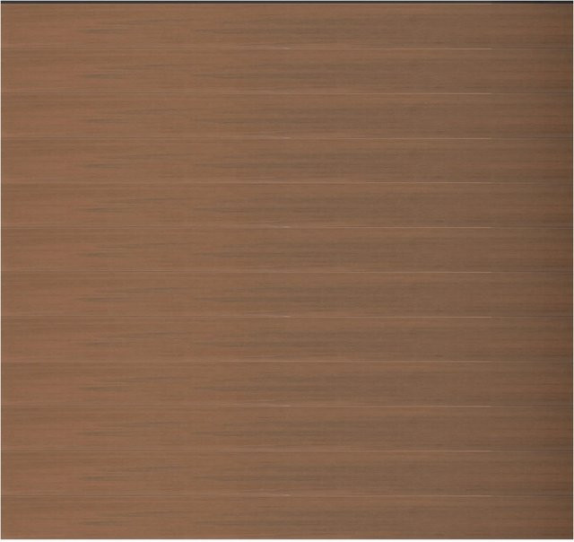 T & J Elskop-Serie Zaunset WPC-Steckzaunsystem Teak-coextrudiert, Farbe Teak/Braun, B/H: 179 x 176 cm - Bild 1