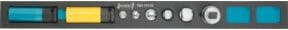Hazet Steckschlüssel-Satz 163-131/8 mit 8 Werkzeugen, Vierkant hohl 6,3 mm (1/4 Zoll), 10 mm (3/8 Zoll), 12,5 mm (1/2 Zoll) und 20 mm (3/4 Zoll) - Bild 1