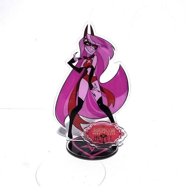Yiran toy 1 Hazbin Hotel Vaggie Acrylfigur, Schreibtisch Aufsteller, ab 14 Jahren - Bild 1