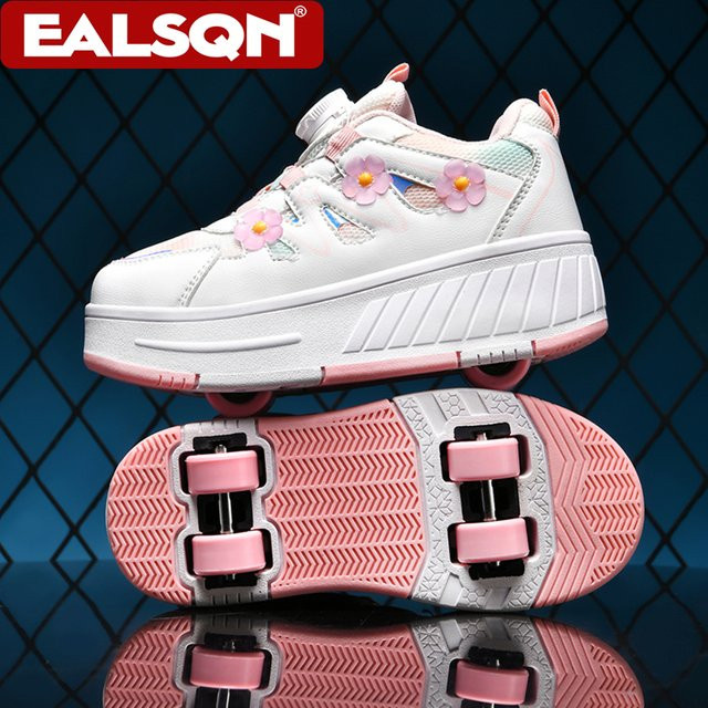 Rollschuhe für Kinder, mit Turnschuhen, abnehmbare Rollschuhe - Bild 1
