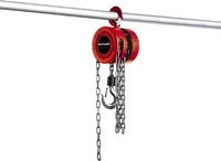 Einhell Kettenflaschenzug TC-CH 1000 in Rot/Schwarz mit 1000kg Tragfähigkeit - Bild 1