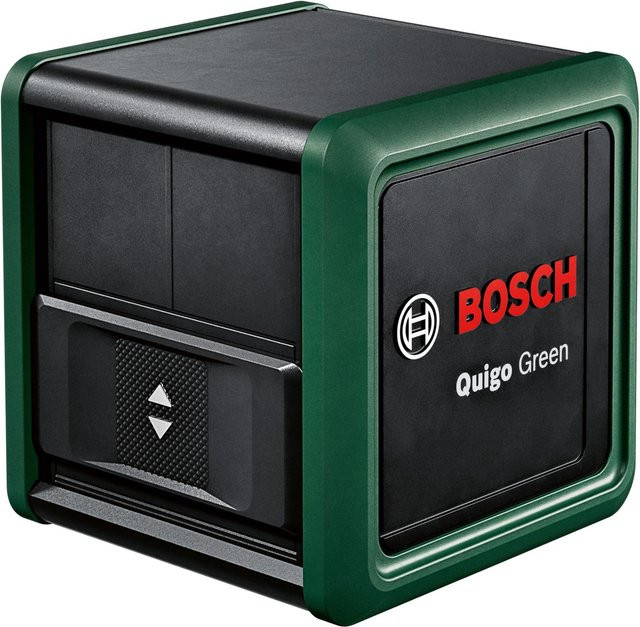 Bosch Quigo Green Kreuzlinienlaser selbstnivellierend in Schwarz/Grün - Bild 1