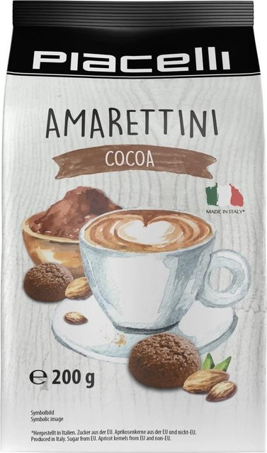 Piacelli Amarettini Kakaokekse 200 g - Bild 1