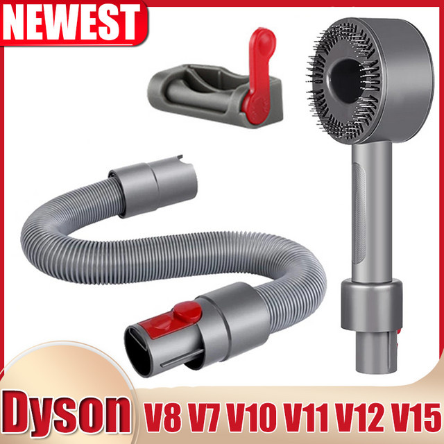 Dyson Tierhaarbürste mit Schlauch in Grau für V8 V10 V11 V15 Staubsauger, B/T/H: 39,0 x 10,5 cm - Bild 1