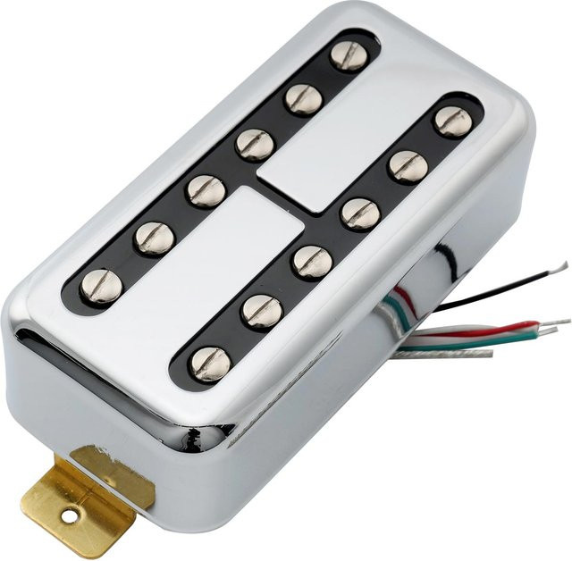 Artec Filtertron Style Alnico 5 Magnet Humbucker Hals- und Brücken-Tonabnehmer für E-Gitarren in Silber - Bild 1