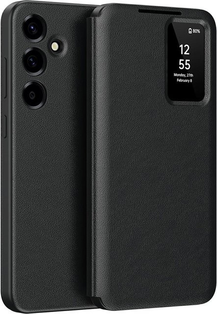 Techsuit SmartView Schutzhülle für Samsung Galaxy A57 5G in Schwarz - Bild 1