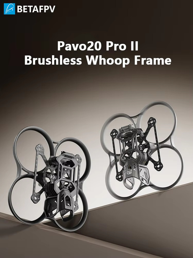 BETAFPV Pavo20 Pro II Brushless Whoop Rahmen in Schwarz für O4/O4 Pro Drohnen-Zubehör - Bild 4