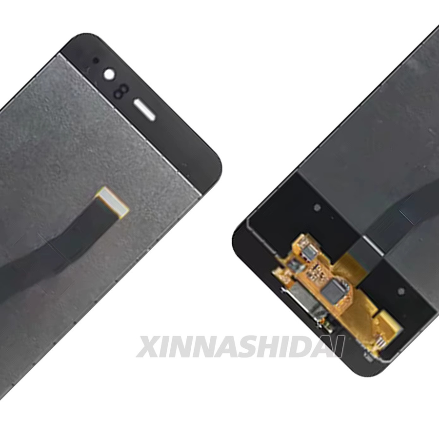 Huawei P10 LCD Display mit Touchscreen und Rahmen in Schwarz als Ersatzteil für die Montage - Bild 3