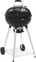 Broil King Crown Kettle Holzkohlegrill in Schwarz mit Thermometer und Rollen - Bild 1