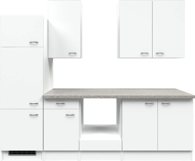 Küchenzeile Flex-Well ohne Elektrogeräte Wito, Breite: 270 cm - Bild 1