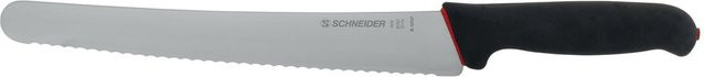 Schneider S-Grip Brotmesser in Schwarz mit 26 cm Klingenlänge - Bild 1