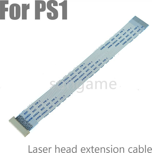 5 Stück OCGAME Flexkabel Ersatz für PS1 Laserlinse als verlängertes 16PIN Flachbandkabel 440 - Bild 1