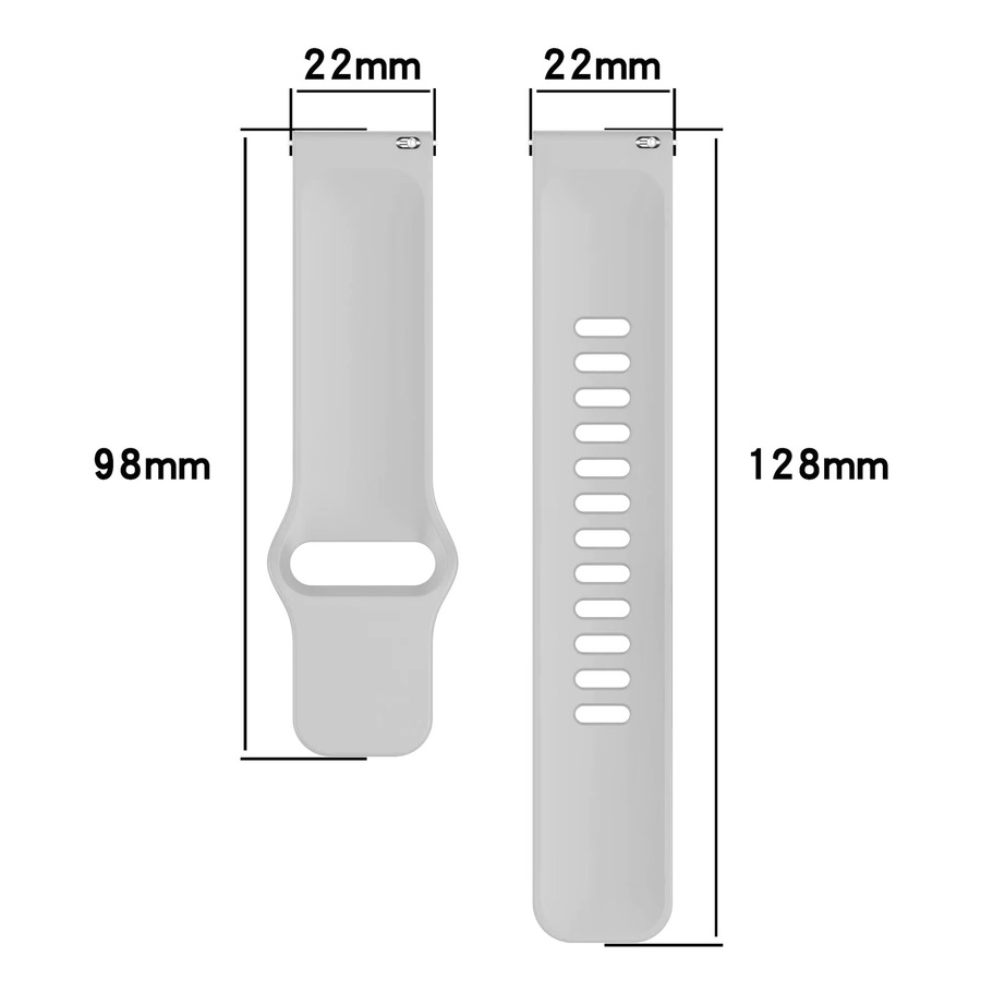 Xiaomi Uhrenarmband Silikon, 22 mm, Unisex - Bild 4
