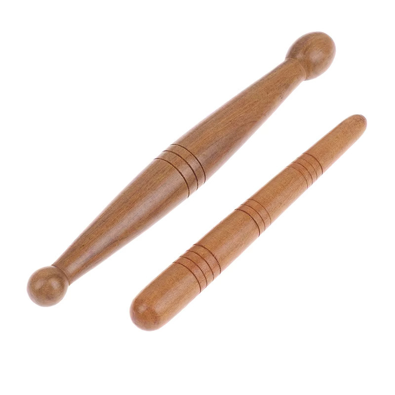 South Moon Holz-Fußmassagegerät Akupressur-Stab, Unisex - Bild 1