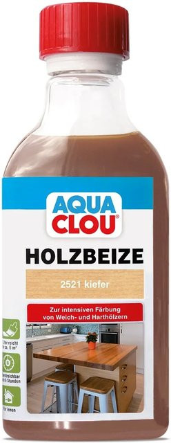 Clou Aqua Clou Holzbeize Kiefer, Braun, 250 ml - Bild 1