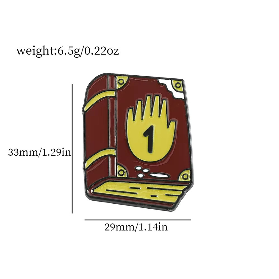 Anstecknadel Emaille, Unisex - Bild 2