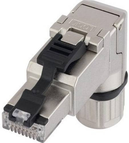 LAPP Ethernet Stecker ED-IE-90-6A-A-20-FC gewinkelt, 8-polig, Silber - Bild 1