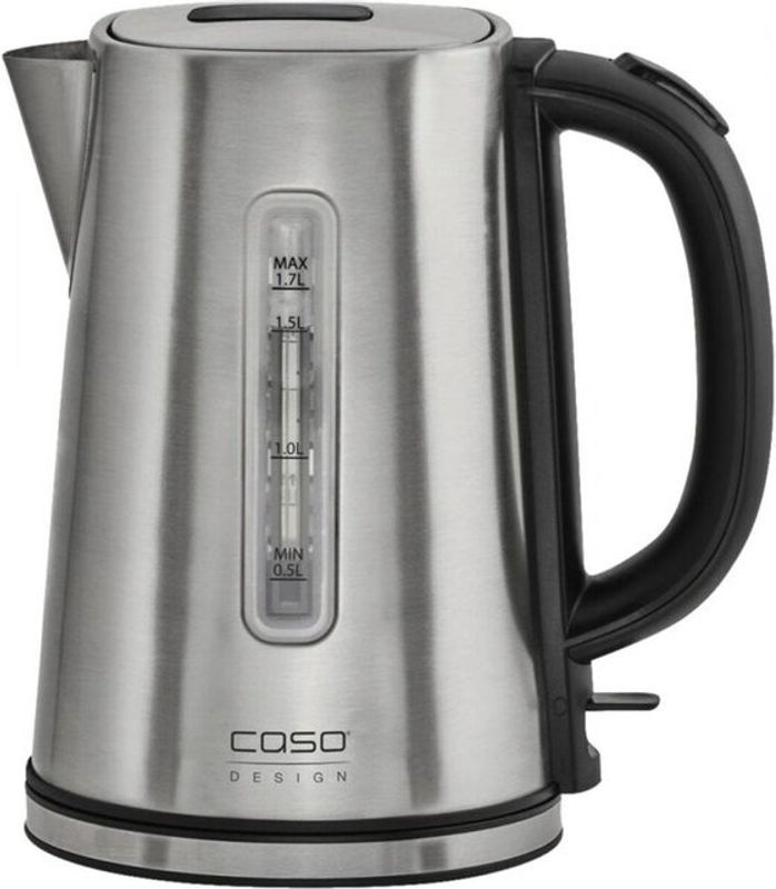 Caso CAS 1886 Classico WK 2200 Wasserkocher aus Edelstahl in Silber - Bild 2