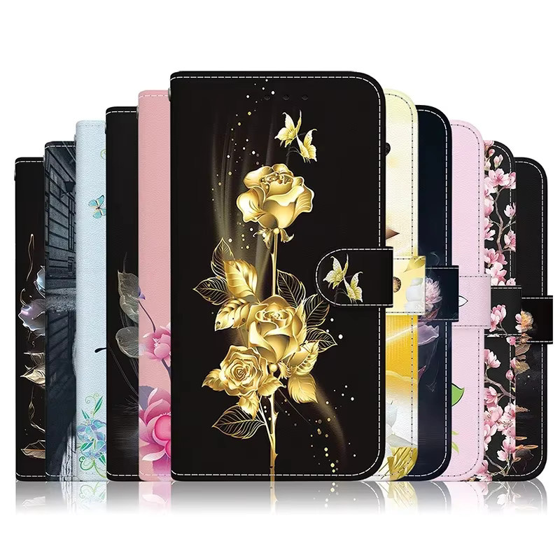 Stand Flip Wallet Case Leder Schutzhülle für Samsung Galaxy S21 S22 S23 S24 S25 S26 Plus Ultra FE Pro Edge in Multicolour - Bild 5