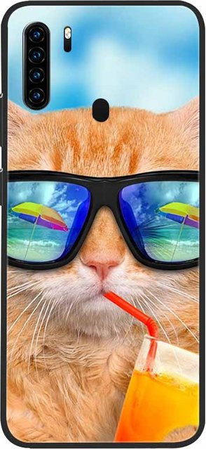 Schutzhülle aus weichem TPU Silikon für Blackview A80 Plus, A80 Pro, A80S und A80 in Orange - Bild 1
