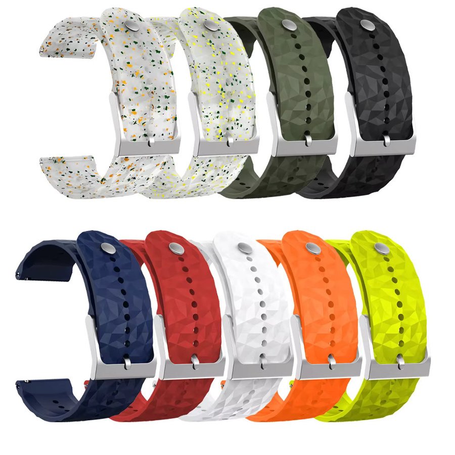 Suunto Uhrenarmband Silikon, 24 mm, Multicolor, Unisex - Bild 4