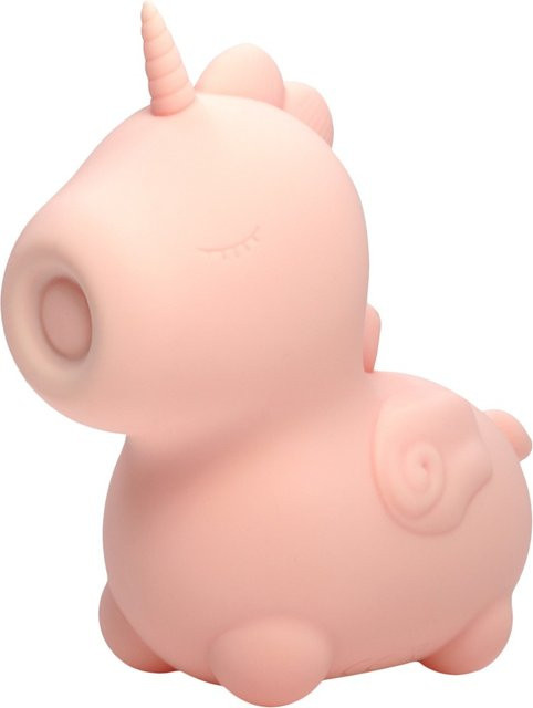 Auflegevibrator Heart Throb im Einhorn-Design in Pink - Bild 1