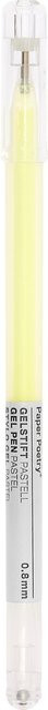 Rico Design Paper Poetry Gelstift Pastell in Gelb mit 0,8 mm Stiftstärke - Bild 1