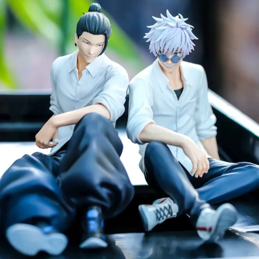 Bandai Jujutsu Kaisen Gojo Satoru Geto Suguru, Actionfigur, 10cm, 2-teiliges Set - Bild 3