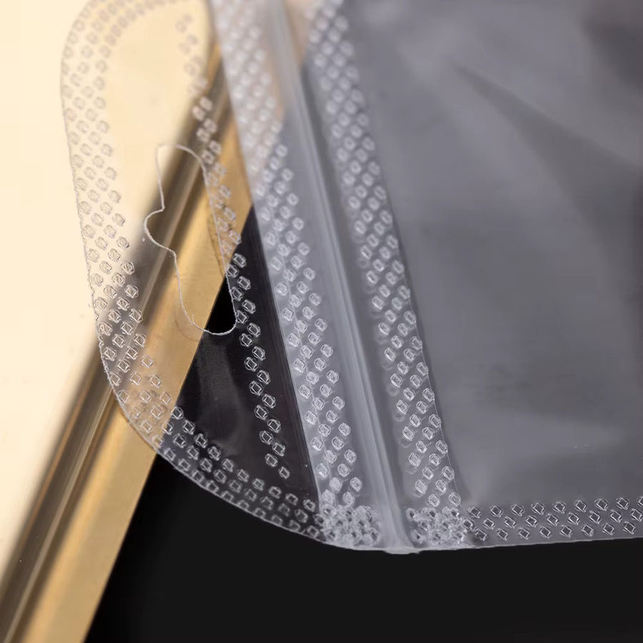 50 Stück transparente OPP Beutel mit Reißverschluss und Aufhängeloch von MOONMADE - Bild 2