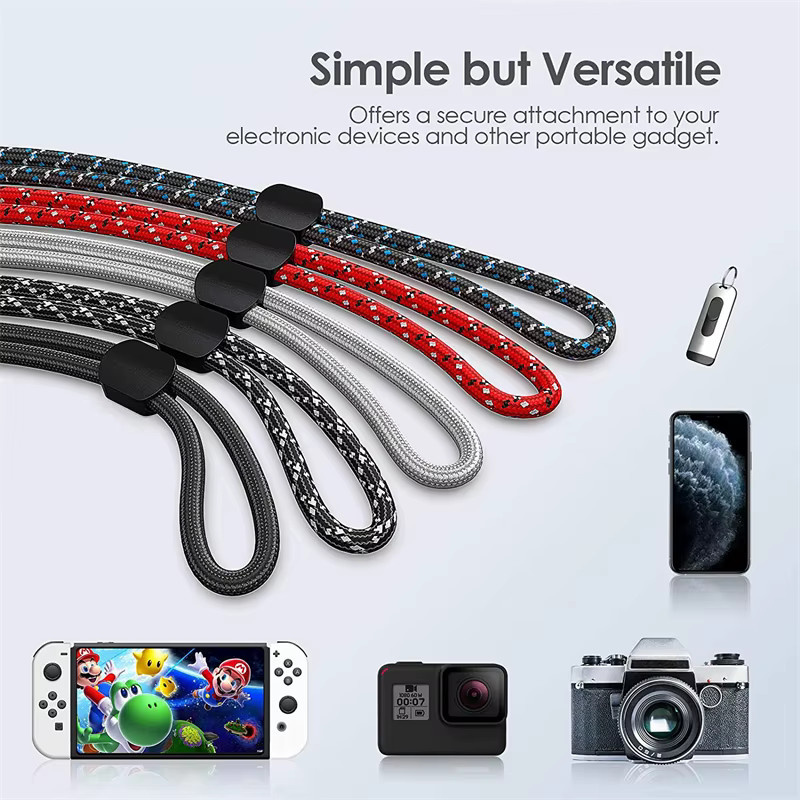 5er-Set Handgelenk-Trageband als Anti-Verlust-Lanyard für Apple AirPods Pro 1, 2, 3 und 4 - Bild 3