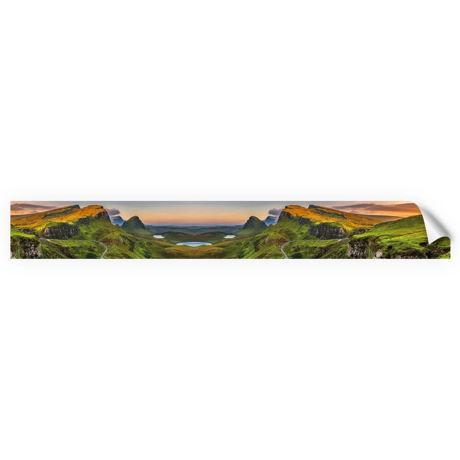 Myspotti Küchenrückwandfolie Scotland in Tile-Look, selbstklebend, Multicolour, B: 450 cm, H: 60 cm - Bild 2