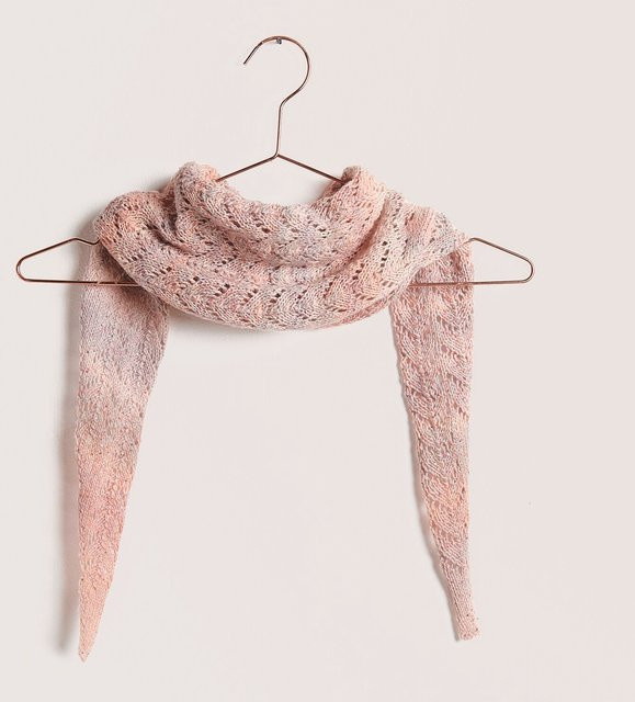 Strickset Mini-Dreieckstuch Modell 04b, Die Neue Masche No. 12 - Bild 1