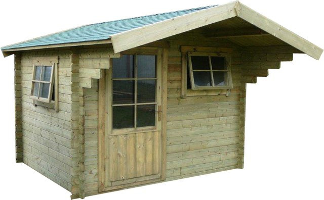 Gartenhaus Blockbohlenhaus Ipswich B: 300 cm, T: 250 cm - Bild 1